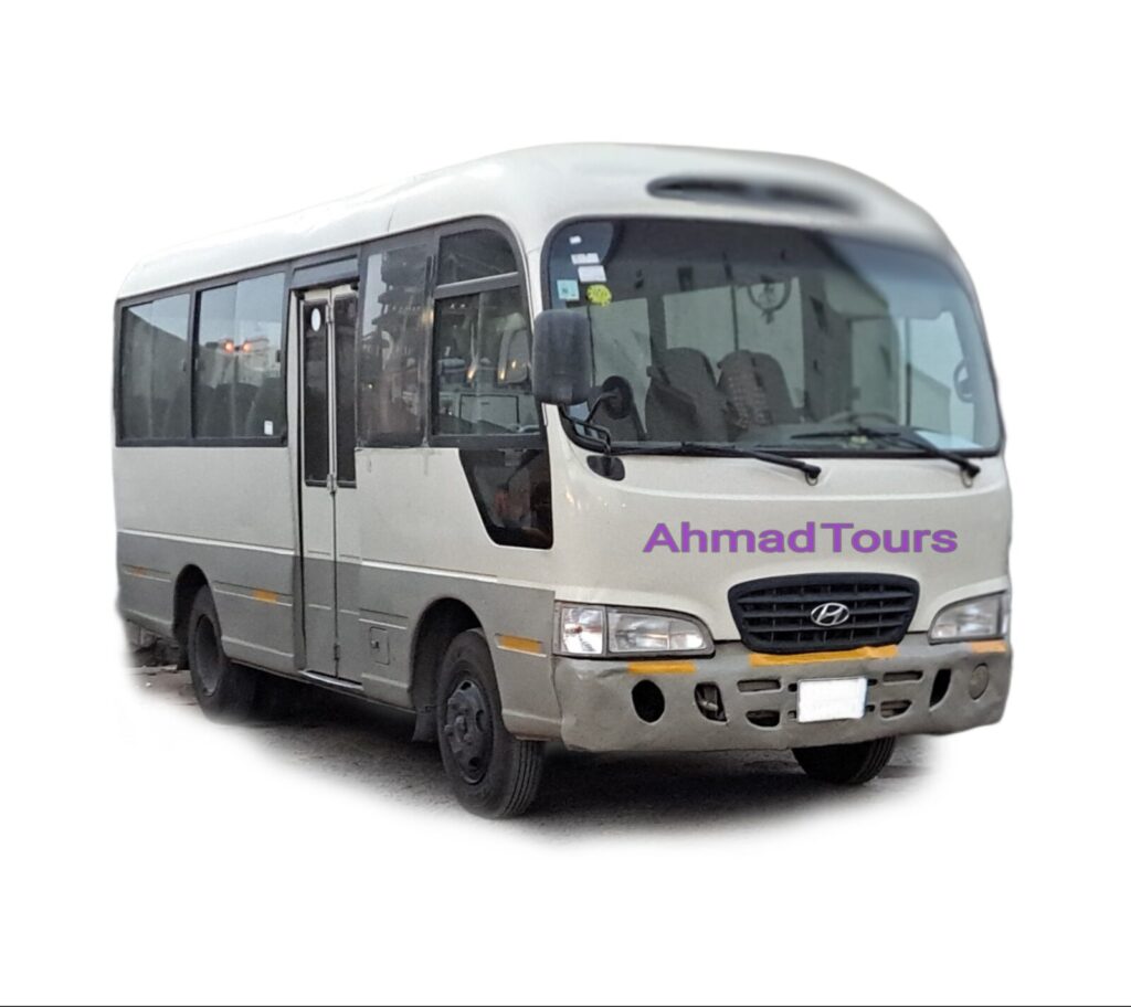 26-seater bus rental with Royal Plus Transport for your group travel needs. Book today for a seamless travel experience.