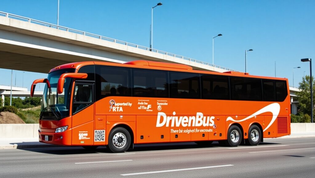 36 passenger Bus for Car Lift Dubai Pick and drop Services